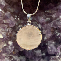 Silver Sun/Moon Necklace