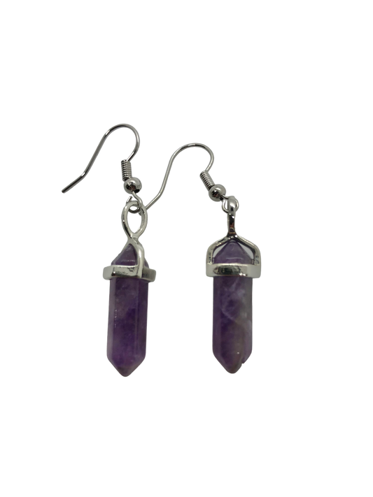 Crystal Point Earrings