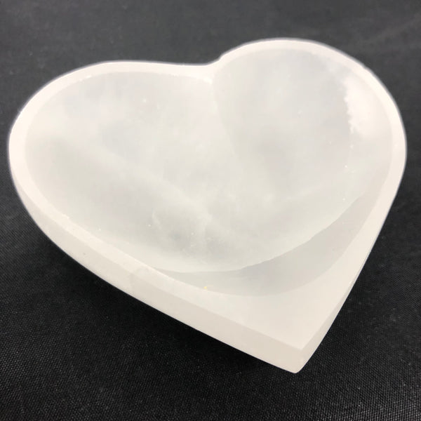 Selenite Heart Bowl